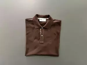 Aquascutum Polo in Cotone J202 Uomo Marrone/Brown New SS24 - Imagen 1 de 4