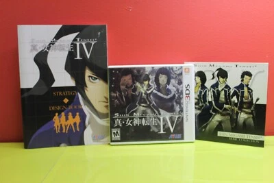 Shin Megami Tensei 4 Collector's Edition Nintendo DS MISSING BOX Complete Tested - Image 1 of 4