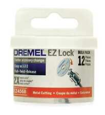 Dremel EZ456B EZ Lock Metal Cut Off Cutting Wheels - 12 Pack