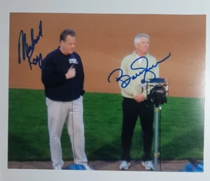 SIGNED BOBBY MURCER & MICHAEL KAY 8x10 - YANKEES - Picture 1 of 1