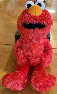 Juguete de peluche Sesame Street Love to Hug Elmo hablando, cantando, abrazando 14" para niños S1 - Imagen 1 de 4