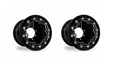 Raptor 700 660 Rear Wheels Beadlock 9x8 3+5 Crusher Alba Racing OEM Matte BB - Image 1 of 4