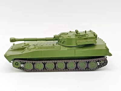 OSTPARTS OP 87614-1 Panzer haubitze 2S1 , grün, NVA, Fertigmodell, 1/87, H0