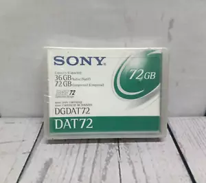 Sony DAT72 4mm Data Cartridge 36GB - 72GB - Brand new and sealed - Photo 1/5