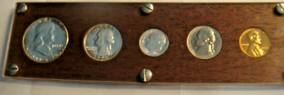 1954-P United States Proof Coin Set IN LUCITE PQ - Image 1 of 4