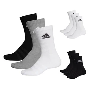 6 Paar Adidas Unisex Herren Damen Socken Sportsocken Cushioned Crewsocks - Bild 1 von 5