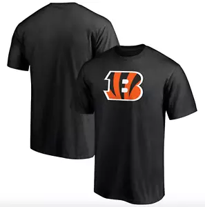 Fanatics NFL Cincinnati Bengals Primary Team Logo T-Shirt - Neu - Large - Schwarz - Bild 1 von 4