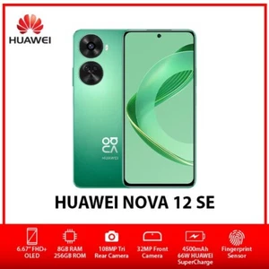 NEW Huawei Nova 12 SE Dual SIM Unlocked Android Mobile Phone – Green/8GB+256GB - Picture 1 of 6
