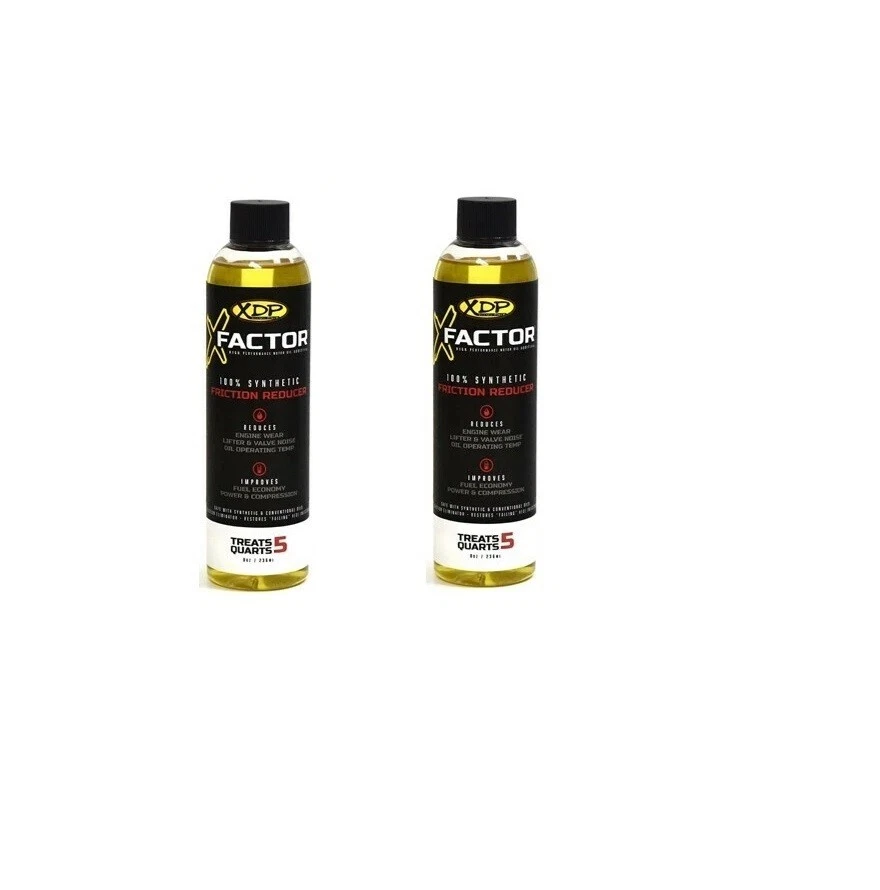 Aditivo de aceite XDP X-Factor 8 oz - 2 botellas para Dodge Ram 1994-2002 Cummins 5,9 L Foto 1 de 4