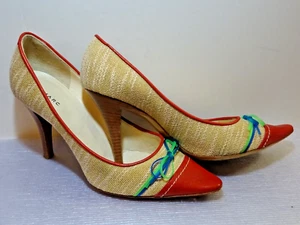 Marc Jacobs Vintage AU Talla 7. EU 38. Tacones altos de tela de diseño. - Imagen 1 de 13