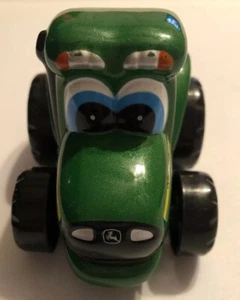 ERTL JOHN DEERE DIECAST Chunky Tractor Toy Toddler Preschool Face Eyes - Picture 1 of 8