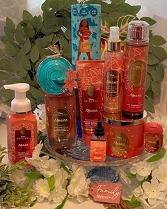 11 PIECE Bath & Body Works DISNEY PRINCESS Moana Collection, Wall Plug, Shimmer - Picture 1 of 23