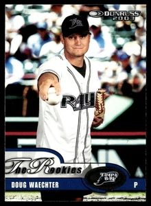 2003 Donruss Rookies & Traded Doug Waechter Rookie Tampa Bay Devil Rays #51 - Picture 1 of 2