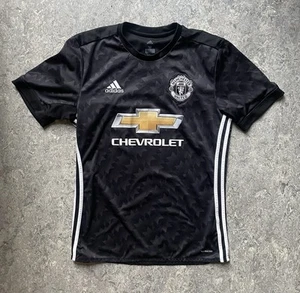 Size M - Manchester United 2017-18 adidas Away Jersey - Picture 1 of 7