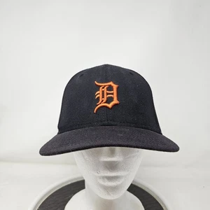 Gorra ajustada de los Tigres de Detroit para hombre 7 5/8 negra naranja MLB béisbol New Era - Imagen 1 de 7