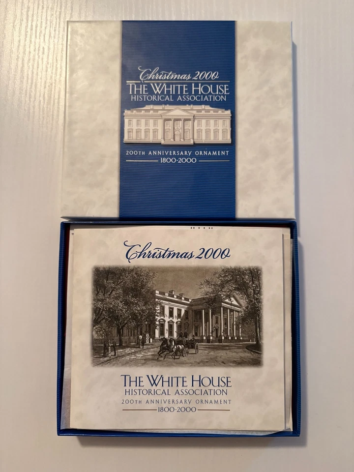 1999 - 2024 Белый дом историческая ассоциация. Рождественские украшения оригинальные бокс-сеты - Изображение 1 из 4