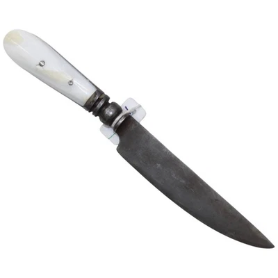 Small Pesh-kabz Sikh Punjab Dagger Hand Forged Steel Blade Natural Handle L748 - Image 1 of 4