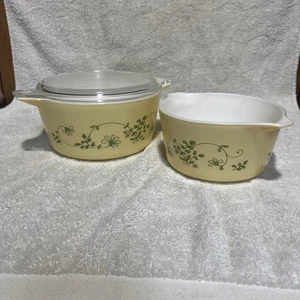 pyrex schalen 474-B mit Deckel und 473-B. - Bild 1 von 11