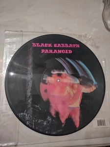 BLACK SABBATH Paranoid Picture Disc Vinyl LP UK First Press Master Of Reality - Picture 1 of 4