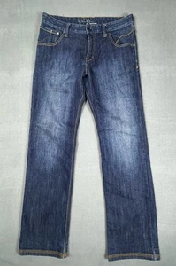 Quiksilver x Reese Forbes Jeans Mens 33 Blue Straight Leg Regular Fit 33x32 - Picture 1 of 15