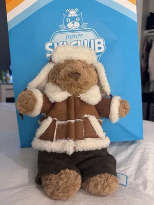 Jellycat Bartholomew Bear Alpine Outfit LA Exclusive NWT Ships ASAP - Image 1 of 4