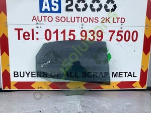 Audi A4 S-Line 2008 Osr Drivers Rear Window Glass Aq4 - Picture 1 of 7