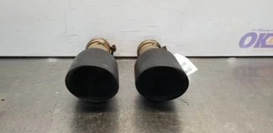 21 DODGE RAM 1500 TRX EXHAUST MUFFLER TIP SET PAIR BLACK 6.2L - Picture 1 of 12