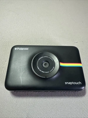 Polaroid Snap Touch Instant Print Digital Camera LCD Black For Parts - Image 1 of 4