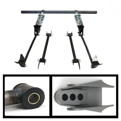 Trasero triangulado 4 eslabones con bobinas 36 1936 Ford Modelo 48 Convertible - 2-do Foto 1 de 4