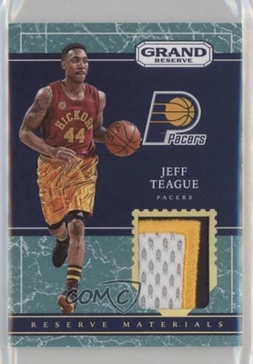 2016-17 Panini Grand Reserve Reserve Materials Marble /10 Jeff Teague #36 - Image 1 of 2
