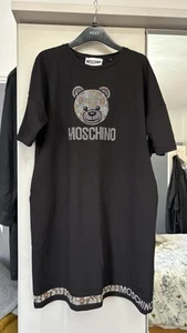 Moschino Sparkle Cotton T Shirt Dress - Picture 1 of 8