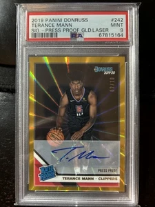 TERANCE MANN 2019-20 RATED ROOKIE AUTOGRAPH RC AUTO PSA 9 Gold /10 Bb - Picture 1 of 1