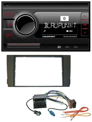 Blaupunkt MP3 Bluetooth DAB 2DIN SD USB Autoradio für Audi A6 01-05 C5 Quadlock - Bild 1 von 4