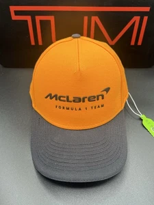 Tumi McLaren Mütze Formel 1 Team Collaboration Ultra Rare Neu mit Etikett Orange - Bild 1 von 6