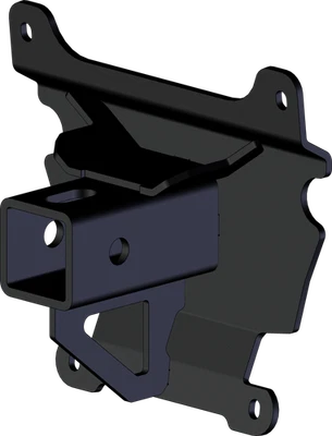 Receptor de engate traseiro KFI preto ATV 2020-2023 Polaris Sportsman Scrambler XP 1000 - Imagem 1 de 2