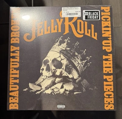 Jelly Roll Vinyl Beautifully Broken Pickin’ Up The Pieces RSD Black Friday BF25 - Image 1 of 4
