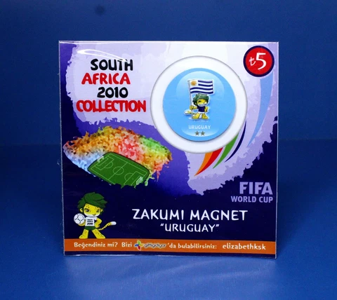 FIFA 2010 South Africa World Cup Magnet - URUGUAY Cover