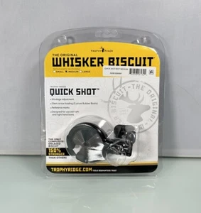Trophy Ridge Whisker Biscuit Quick Shot Rest Universal RH/LH, Black - Medium NEW - Picture 1 of 8