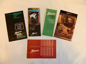 Lotto Opuscoli Catalogo Zenith Vintage - Foto 1 di 6