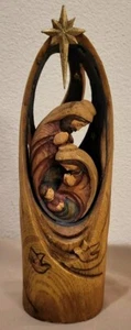 Vintage • 11,5" Resin Holy Family Statue • Roman, Inc. • Top Zustand! - Bild 1 von 7