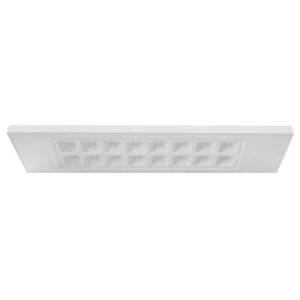 SLV LED Panel Pavano Weiß 120x30cm 25W 3200lm Warm UGR<19 Aufbaurahmen UVP 206€ - Bild 1 von 9