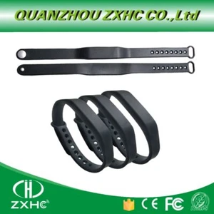 5PCS LOT Adjustable Waterproof RFID 13.56Mhz Wristband Bracelet UID Block 0 - Picture 1 of 6