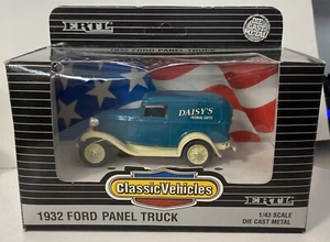 Vintage Ertl Diecast Classic Vehicles 1:43 1932 Ford Panel Truck Daisy's Floral - Picture 1 of 4