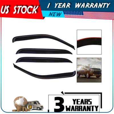 适用于雪佛兰 Silverado GMC Sierra 1500 2500HD 3500 Crew Cab 2001 - 2006 窗帘 — 第 1/4 张图片