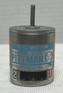 VINTAGE PITTMAN DC MOTOR AS IS FOR PARTS - Picture 1 of 6