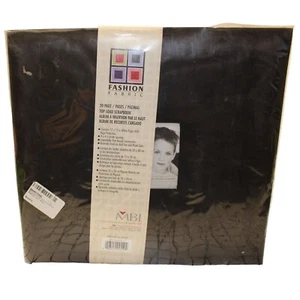 MBI Expressions Post Bound Photo Album W/Window 12"x12" Black Cover Scrapbook - Picture 1 of 5