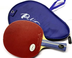 Palio 2Star Expert Table Tennis Bat with Free Case, New - Imagen 1 de 5