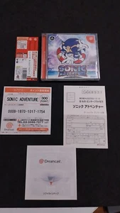 SONIC ADVENTURE SEGA DREAMCAST JAPONES USADO COMPLETO BONITO - Imagen 1 de 7