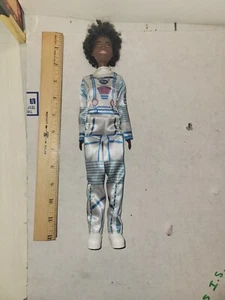 Barbie Space Discovery Afro-American Astronaut Barbie Doll Spacesuit VGUC C313G  - Picture 1 of 6