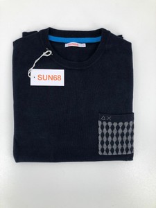 MAGLIA GIROCOLLO UOMO Armani Exchange Nero Maglione Lana Ax EUR 71,40 -  PicClick IT